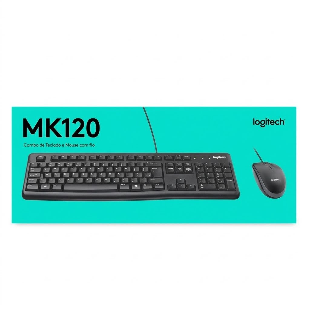 Mouse Keyboard Logitech MK120