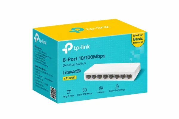 Switch Hub 8 Port Non POE TP-LINK LS1008