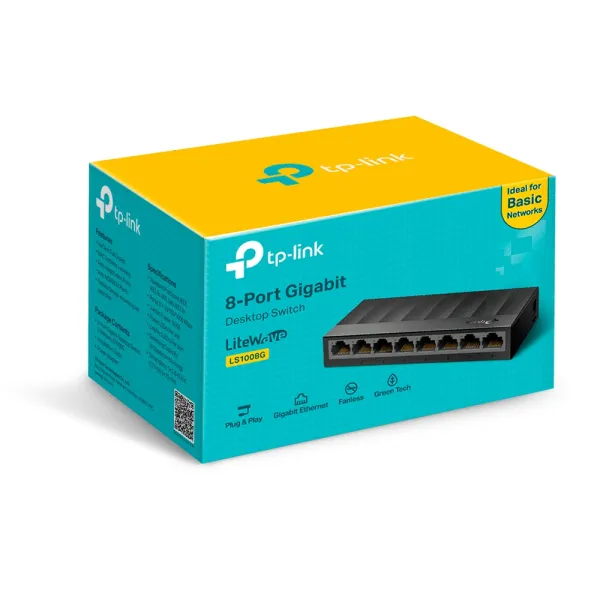 Switch Hub 8 Port Non POE TP-LINK LS1008G